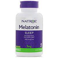 Мелатонін, Melatonin, Natrol, 3 мг, 240 таблеток