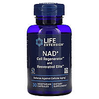 Нікотинамід рибозид, що містить ресвератрол, Life Extension, 30 капсул