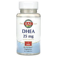 ДГЕА, DHEA, KAL, 25 мг, 60 таблеток