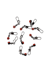 Застібка з вертлюгом для монтажу товстолоба (10шт/уп)