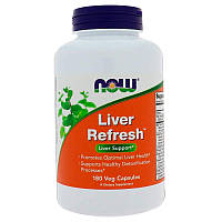 Підтримка печінки, Liver Refresh, Now Foods, 180 капсул