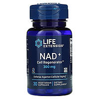 Нікотинамід рибозид, NAD+ Cell Regenerator, Life Extension, 300 мг, 30 вегетаріанських капсул