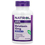 Мелатонін, Melatonin Advanced Sleep, Natrol, повільне вивільнення, 10 мг, 100 таблеток, фото 2