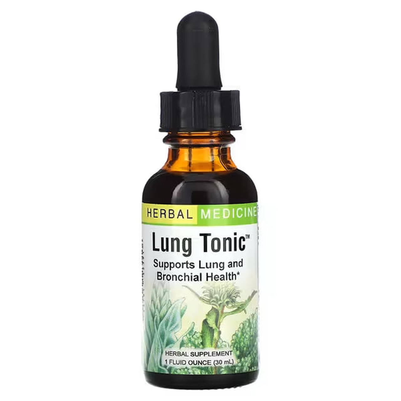 Тонік для легенів, Lung Tonic, Herbs Etc., рідкий екстракт, веган, 30 мл, фото 1