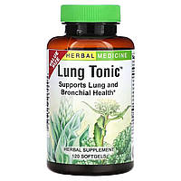 Тонік для легенів, Lung Tonic, Herbs Etc., 120 м'яких таблеток