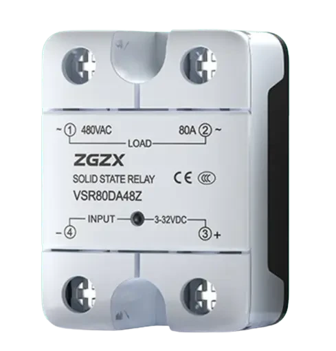 Твердотільне однофазне реле VSR80DA48Z, контролер, 80 А, 3-32В DC, 480 В АС, фото 1