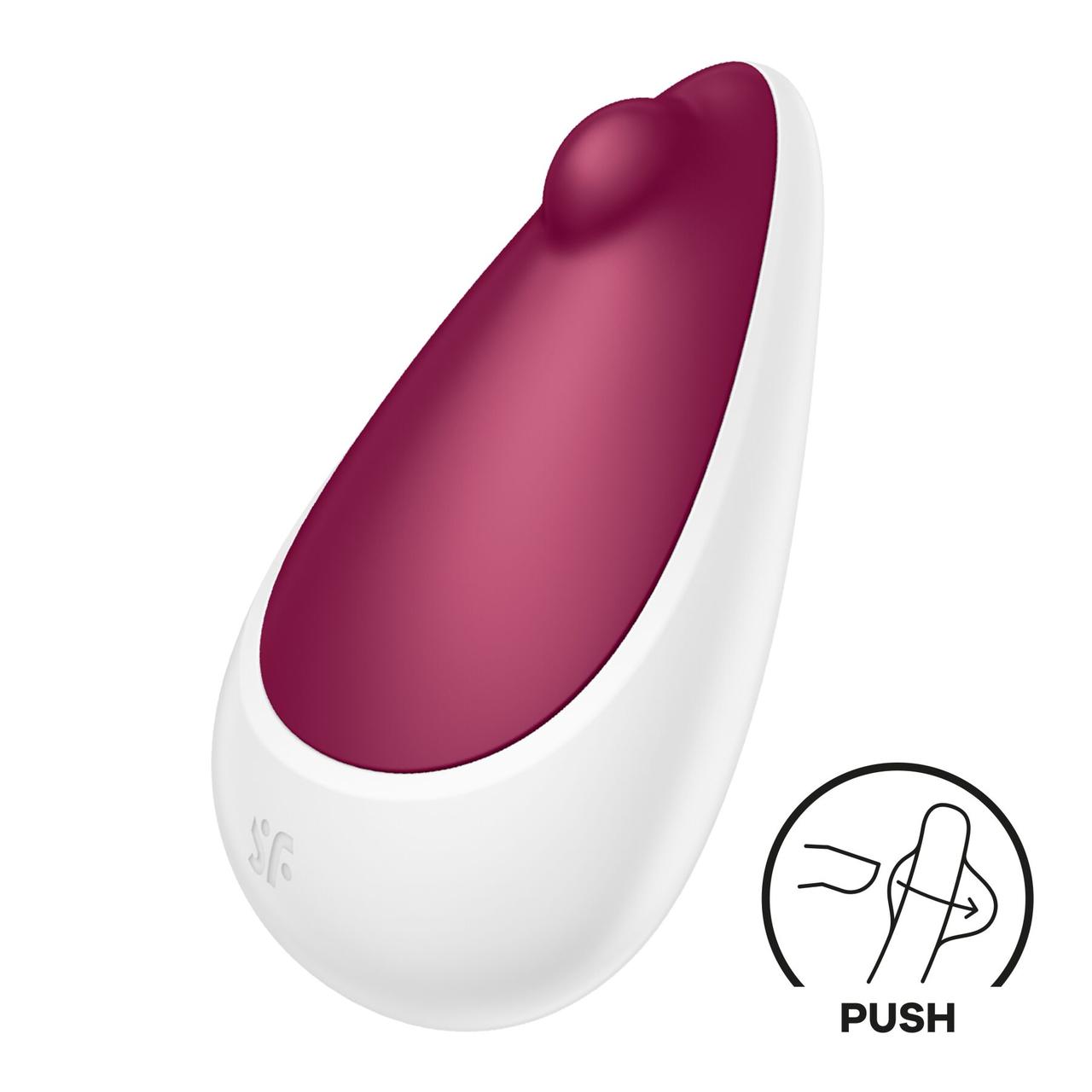 Вібратор Satisfyer Spot On 3 Berry, компактний та потужний, 12 режимів - SX2177, фото 1
