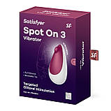 Вібратор Satisfyer Spot On 3 Berry, компактний та потужний, 12 режимів - SX2177, фото 5