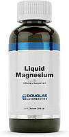 Магній, підтримує серце, кістки і ферментативну функцію, Liquid Magnesium, Douglas Laboratories, 240 мл.