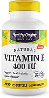 Вітамін Е, Vitamin E, Healthy Origins, 400 МО, 180 капсул