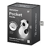 Вакуумний стимулятор з вібрацією Satisfyer Pocket Panda, 12 режимів вібрації, 11 рівнів вакууму - SX2176, фото 7