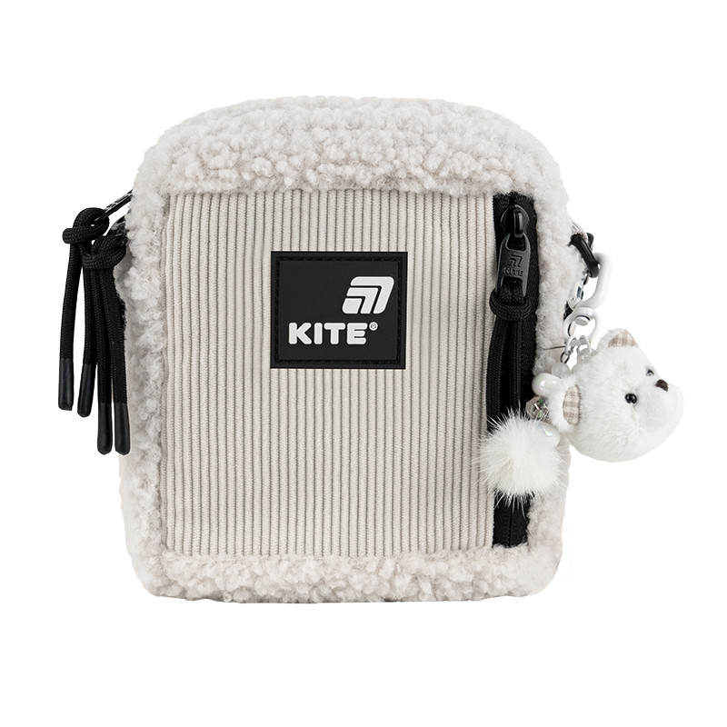 Сумка-кросбоді Kite Education teens K25-2520-3   16,5x13x5   бежевий