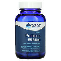 Пробіотик, Probiotic, Trace Minerals Research, 55 млрд, 30 капсул