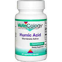 Гумінова кислот, Humic Acid, Nutricology, 60 капс.