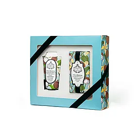 Подарунковий набір "Крем для рук + мило" Кокос +ваніль (50 мл + 115 г)