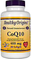 Коензим Q10, CoQ10 (Kaneka Q10), Healthy Origins, 400 мг, 30 гелевих капсул