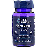 Вітаміни для очей, MacuGuard, Life Extension, 60 капсул