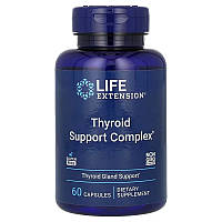 Підтримка щитовидної залози: тироїд потрійної дії, Thyroid Support Complex, Life Extension, 60 капсул