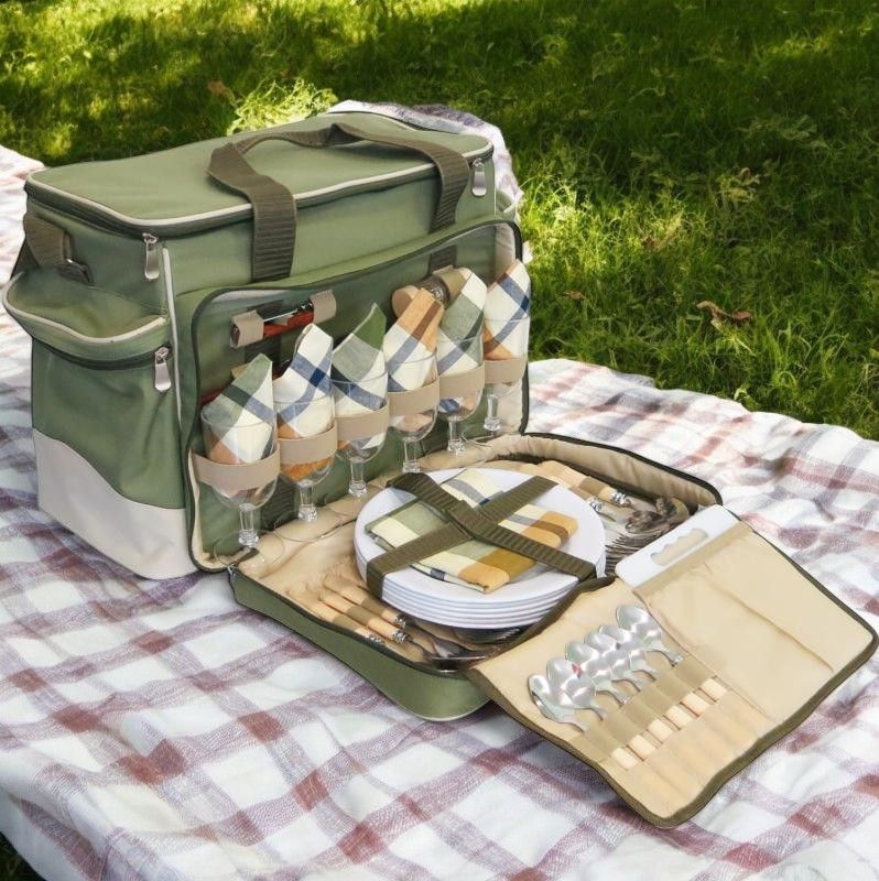 Набір посуду для пікніка на 6 персон Ranger Rhamper Lux НВ6-520 (RA 9902)