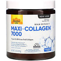 Колаген максі з вітаміном А і С плюс біотин, Maxi-Collagen, C & A plus Biotin, Country Life, 213 г