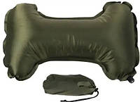 Термоподушка надувная Олива Mil-Tec NACKENSTÜTZE SELFINFL. OLIV 14416601 faraon