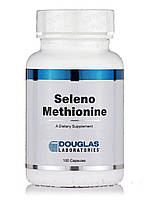 Селен - Метіон, Seleno-Methione, Douglas Laboratories, біодоступний, 200 мкг, 100 капсул