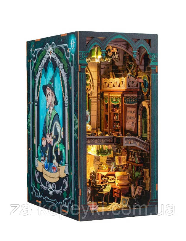 Бук Нук Кімната Темряви Інтер'єрний конструктор Darkness Common Room DIY Book Nook Kit RK-05