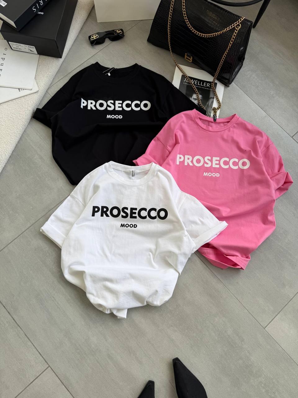 Жіноча бавовняна футболка Prosecco, фото 1