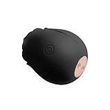 Кліторальний вакуумний вібратор Red Rose Чорний, фото 5