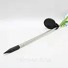 Садовий світильник із сонячною панеллю 42,5см (1шт) Calla Lily, Лілія, Блакитний / Газонний ліхтар для саду, фото 7