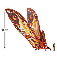 Набір іграшкових фігурок Godzilla vs. Kong Мотра 15см з Джією 2,5см (35207), фото 2