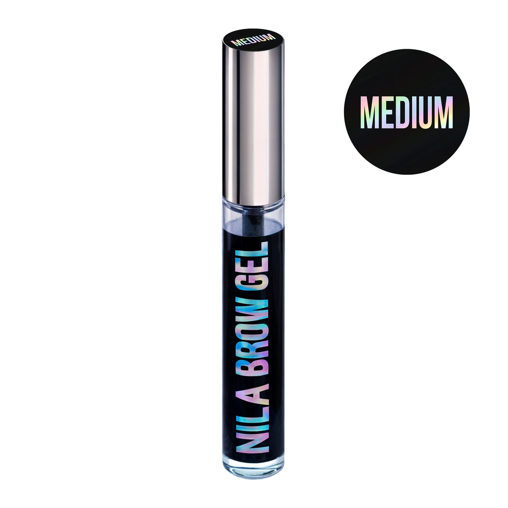 Nila Brow Gel Medium Гель для брів фіксуючий Медіум 10мл