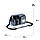 Сумка-кросбоді Kite Education teens K25-2522-3 20x14x5 сірий, фото 3