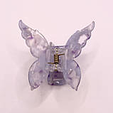 (3 шт) Затиск заколка для волосся крабик Метелик, фото 5