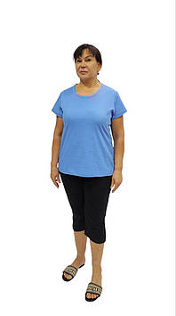 Жіноча футболка однотонна