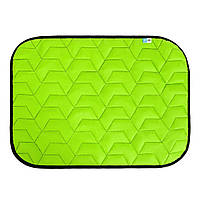 Собача підстилка AiryVest салатово чорна 80х55 см