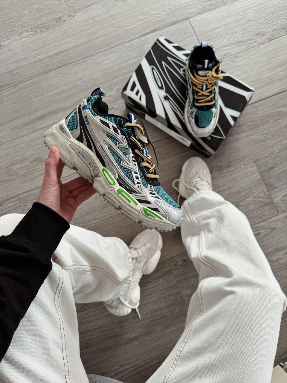 Кросівки чоловічі білі OFF-WHITE Be Right Back Paris (20258)