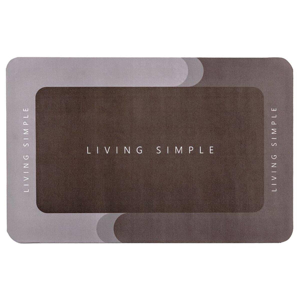 Вологопоглинаючий килимок "Living Simple" 38*58CM*3MM (D) SW-00001572