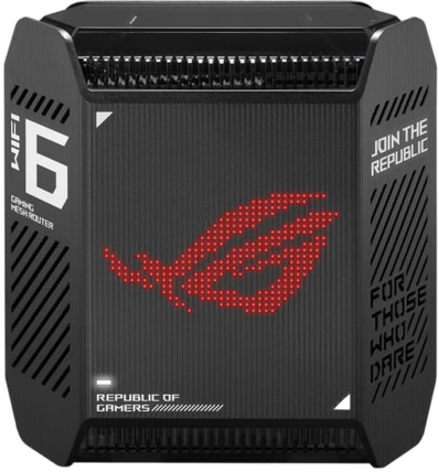 Wi-Fi Mesh система Asus ROG Rapture GT6 1-Pack Black (GT6(B-1-PK)), фото 1