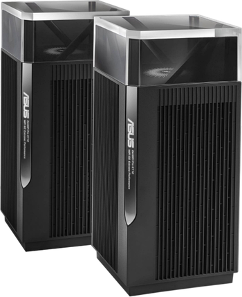 Wi-Fi Mesh система Asus ZenWiFi Pro ET12 2-Pack Black (ET12(2-PK)), фото 1