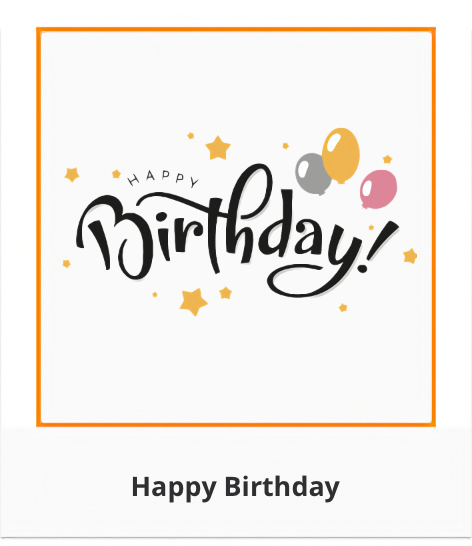 З Днем народження Happy birthday