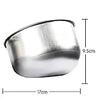 Поїлка чашкова з нержавіючої сталі №3. Для свиней на відгодівлі, фото 5