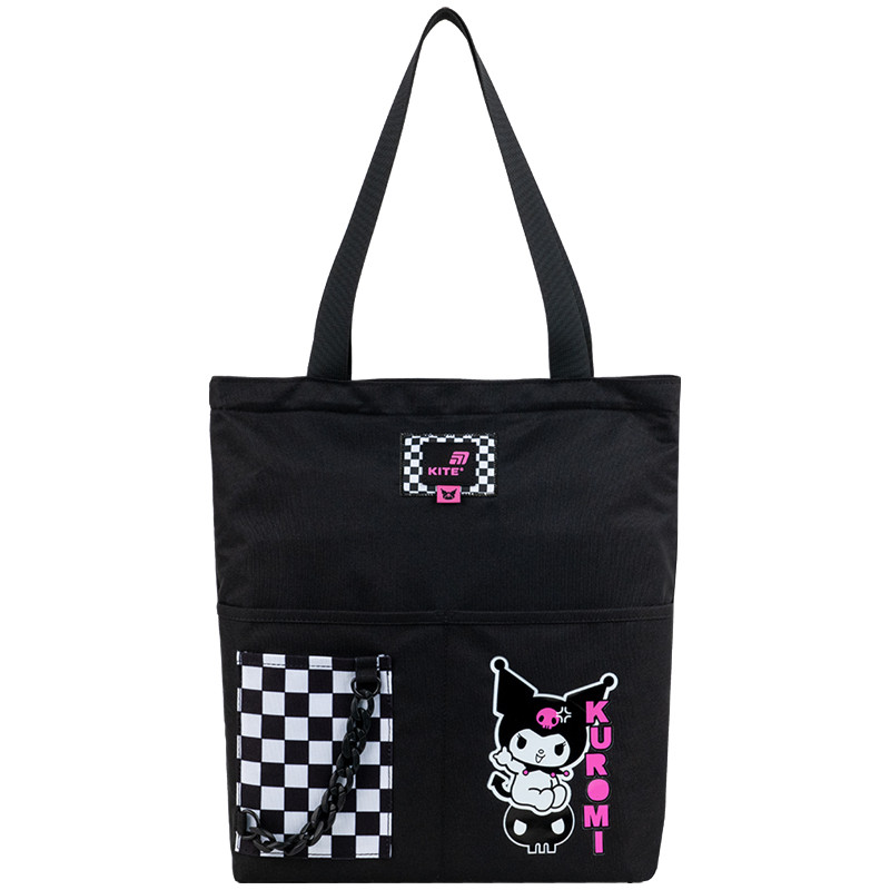 Сумка-шопер Kite Education teens HK25-586  40,5x38x7  чорний