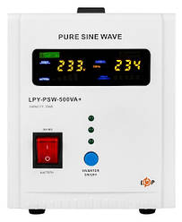 Джерело безперебійного живлення LogicPower LPY-PSW-500VA+
