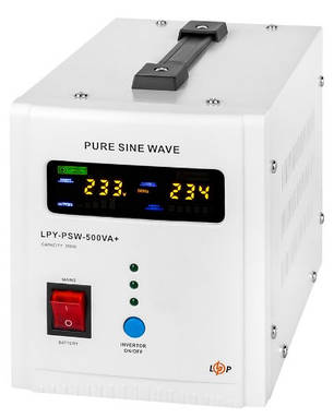 Джерело безперебійного живлення LogicPower LPY-PSW-500VA+, фото 3