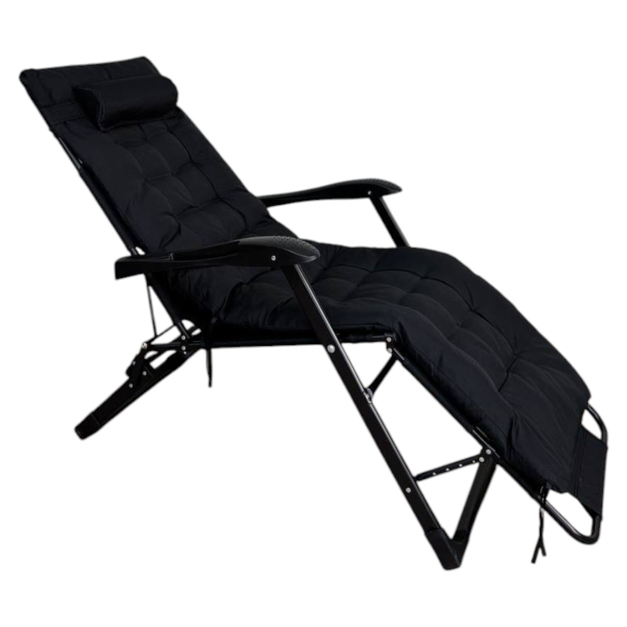 Складне крісло-ліжко LEOBRO Чорне (HT-148G1+ BLACK)