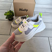 Шкіряні кросівки Weestep для дівчинки, білі кросівки