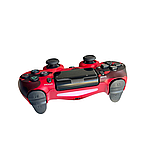 Бездротовий джойстик PS4 Double Shock 4 Bluetooth геймпад червоний камуфляж для приставки ПК і телефона, фото 3