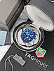 Модний чоловічий годинник Tag Heuer Carrera Silver-Black, фото 4