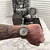 Стильний чоловічий наручний годинник Tag Heuer Carrera Silver-White, фото 3